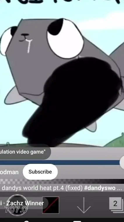 ai character: pebble background