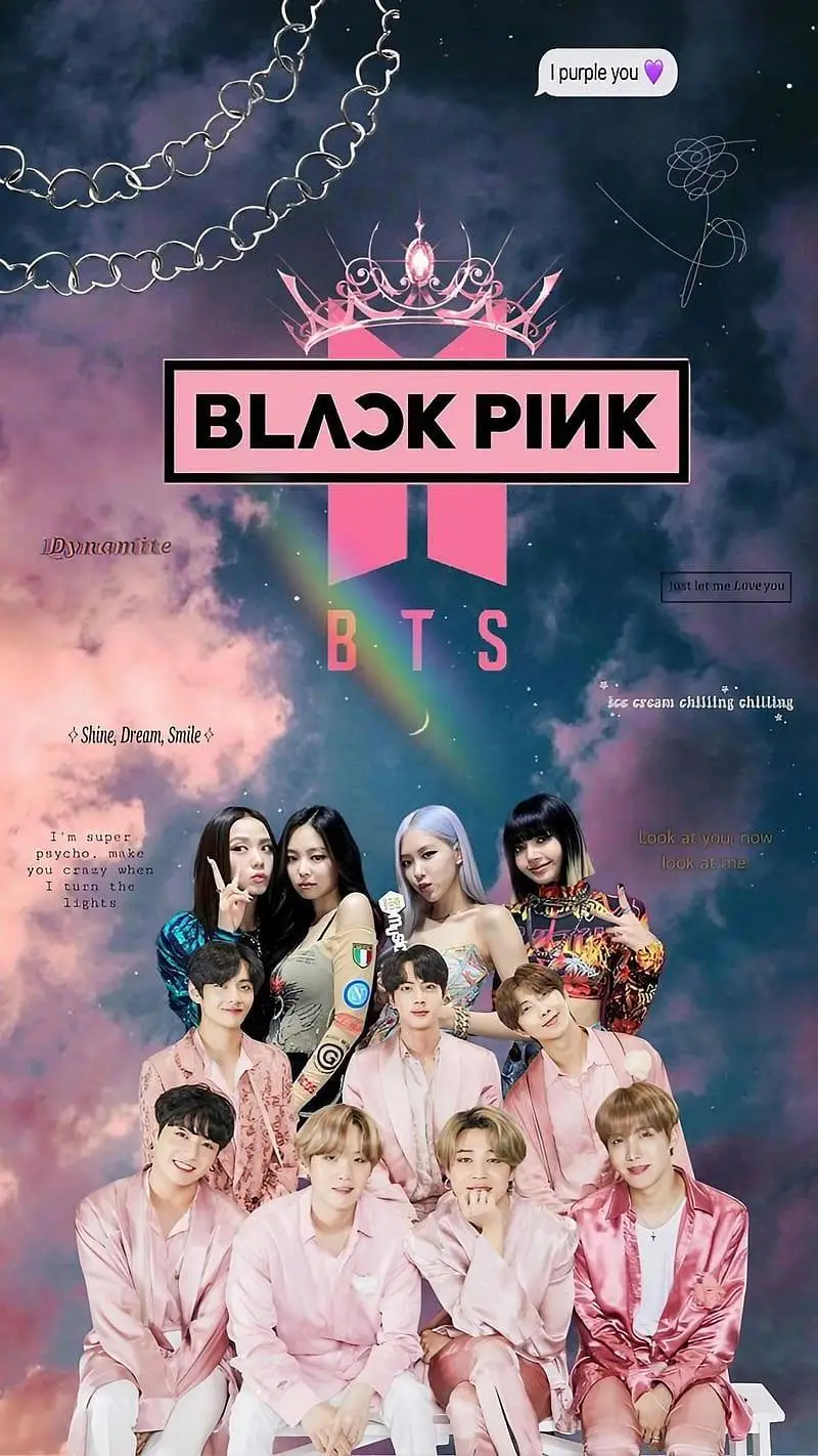 ai character: BANGPINK background