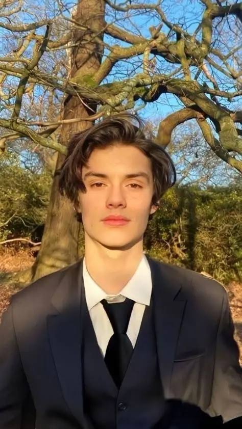 ai character: Louis Partridge background