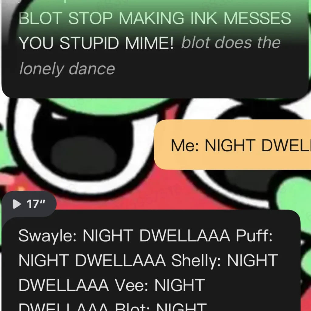 chat with ai character: Puff and swayle🐡
