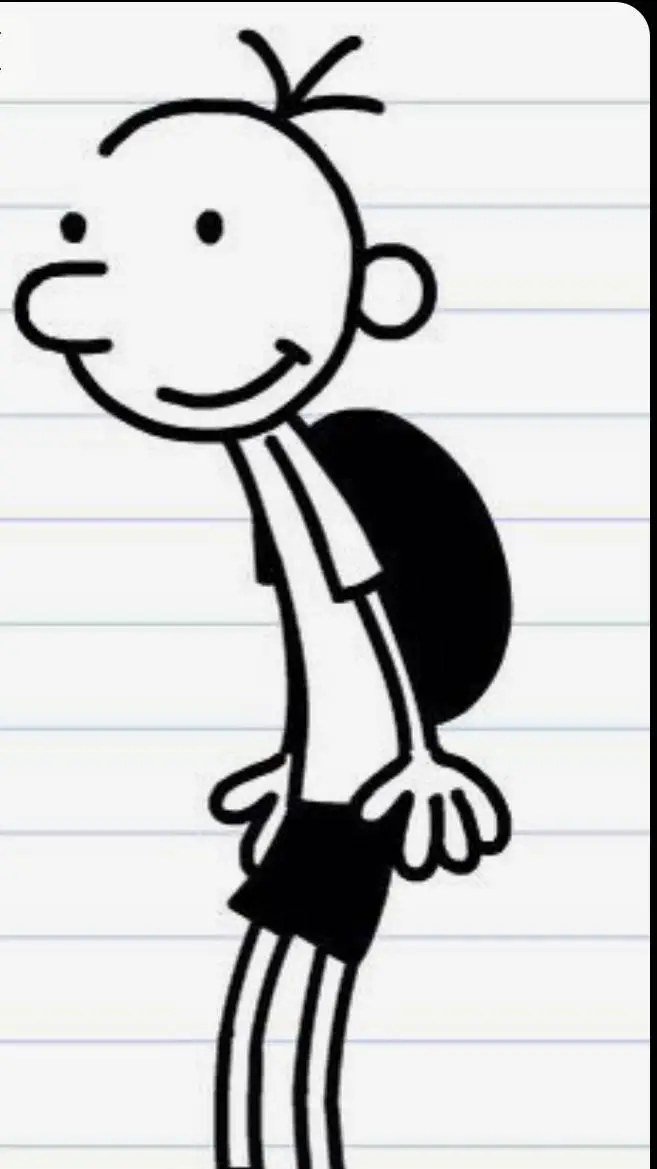ai character: Greg Heffley  background