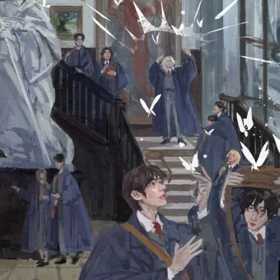 chat with ai character: skz magic school 