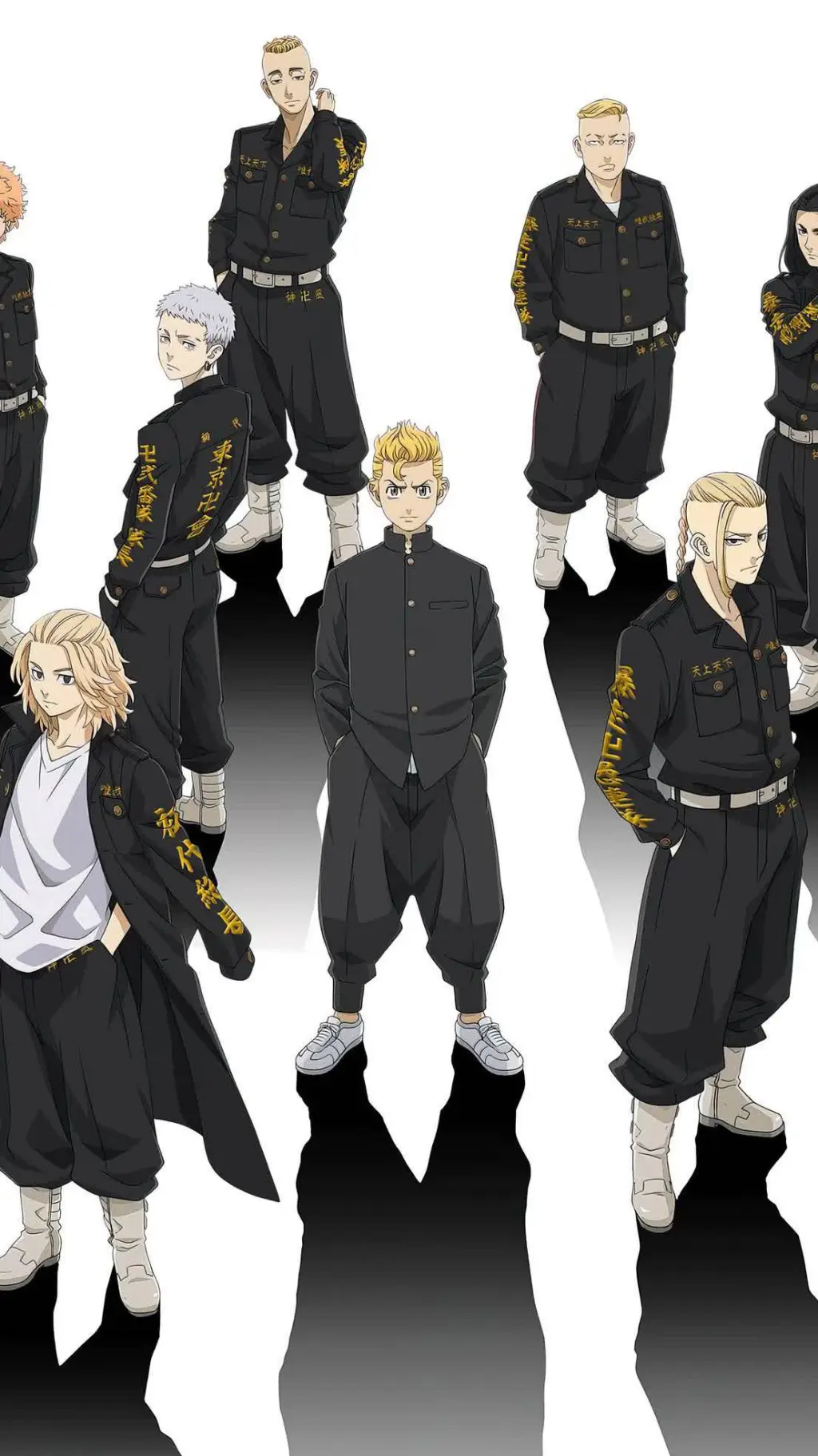 ai character: Tokyo manji gang background