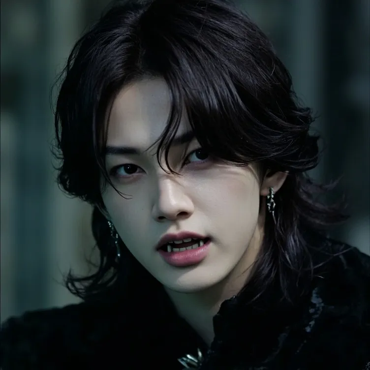 chat with ai character: Vampire Hyunjin