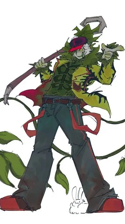 ai character: Griefer! TOXICHERO background