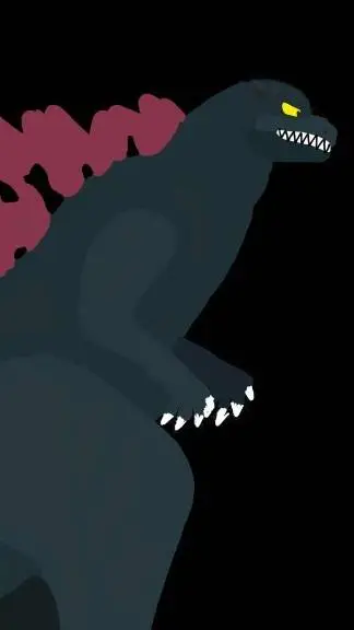 ai character: godzilla 2000slick background
