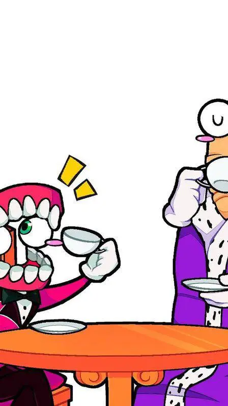 ai character: Kinger, Caine y Tu background