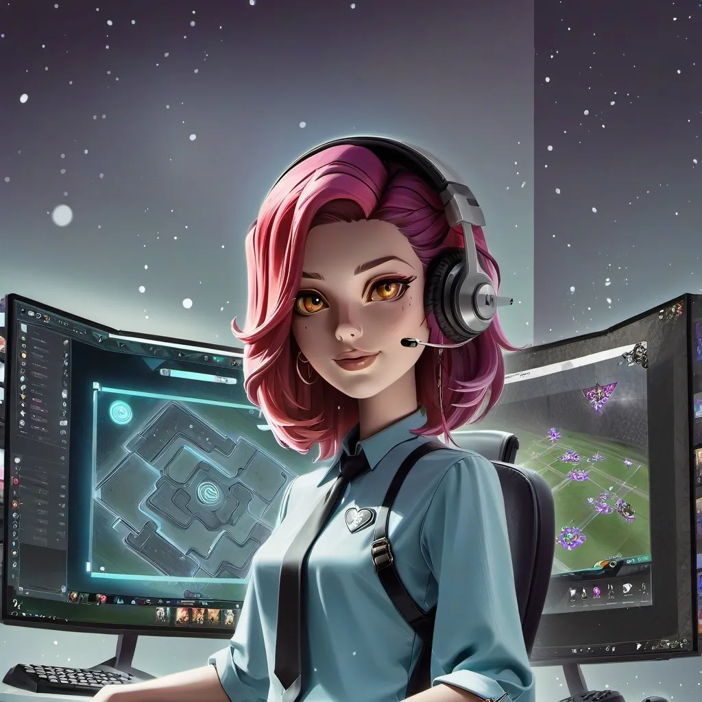 chat with ai character: Мари