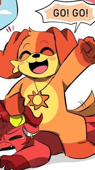 ai character: Dogday /spñ/ background