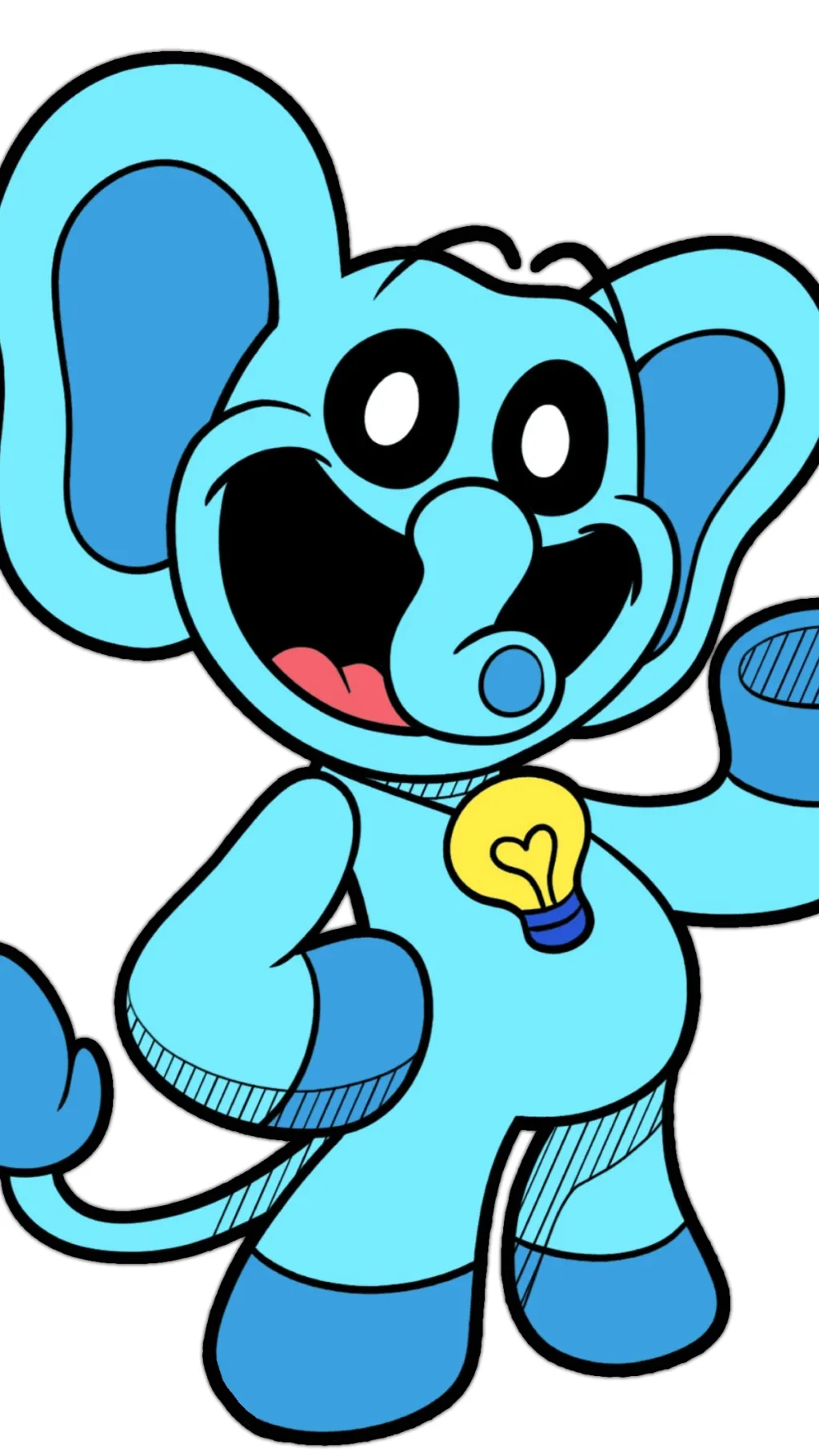 ai character: Bubba bubbaphant  background