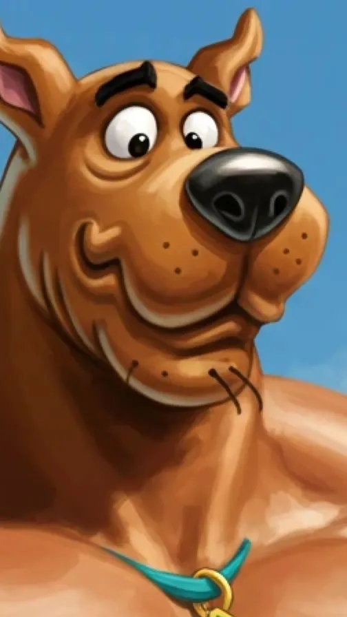 ai character: Scooby doo  background