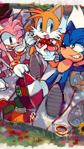 ai character: Sonic crew AU background