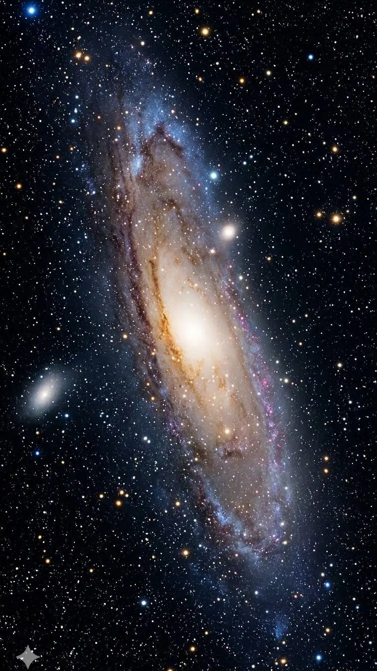 ai character: Galaxia 🌌 background