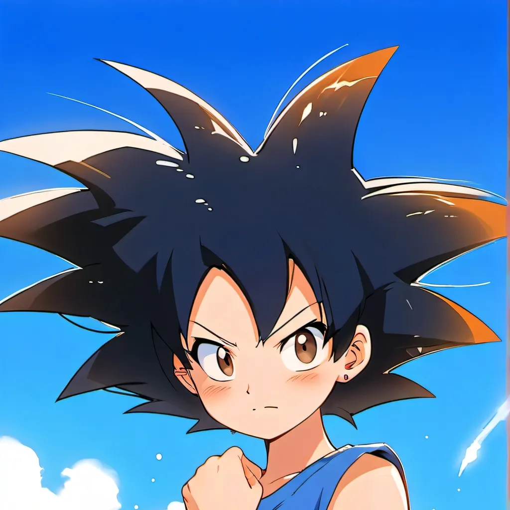 chat with ai character: Fem Goku