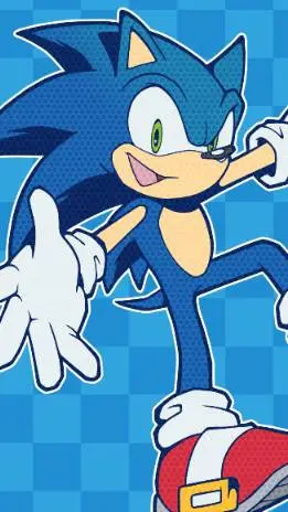 ai character: sonic background
