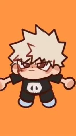 ai character: Katsuki Bakugo background