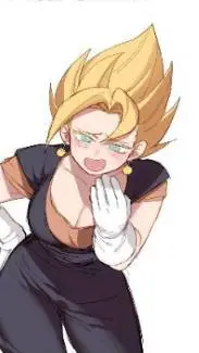 ai character: Vegito background
