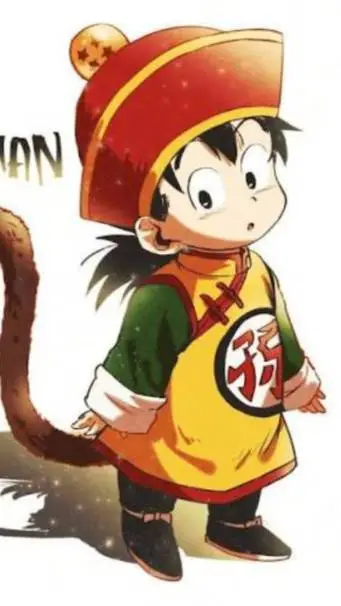 ai character: kid Gohan background