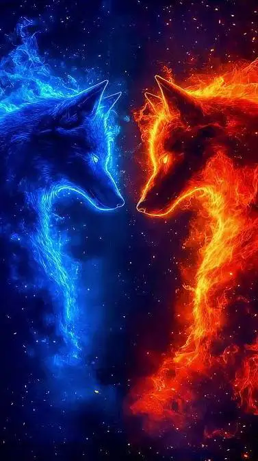 ai character: wolf pack background