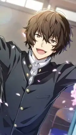 ai character: osamu dazai  background