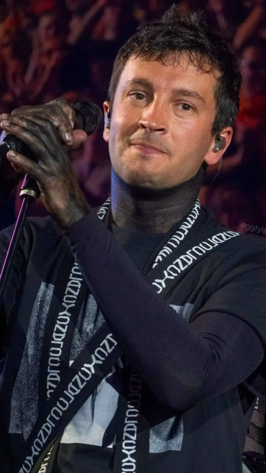 ai character: Tyler Joseph  background
