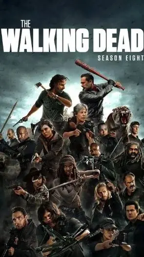ai character: The Walking Dead  background