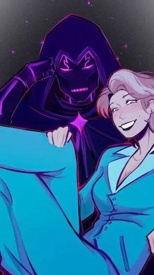 ai character: ❌Луиза🩵 background