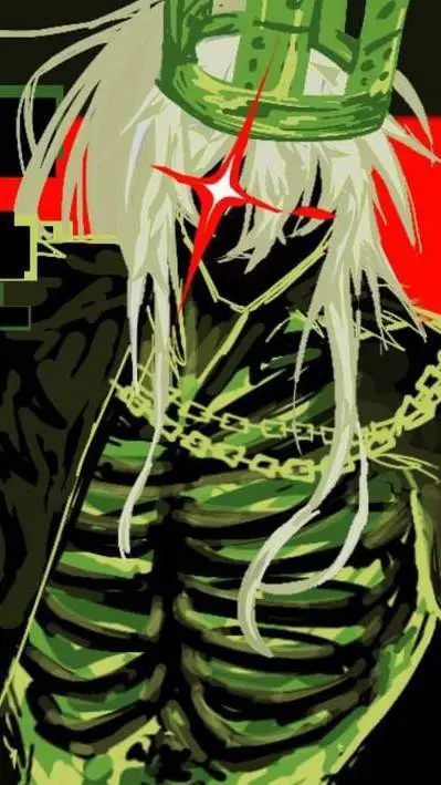 ai character: ⚔️1x1🍀 background