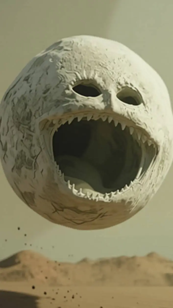 ai character: MOON WOKE UP-MOON background