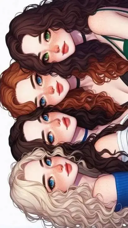ai character: Chicas popular 💅🏻😎 background