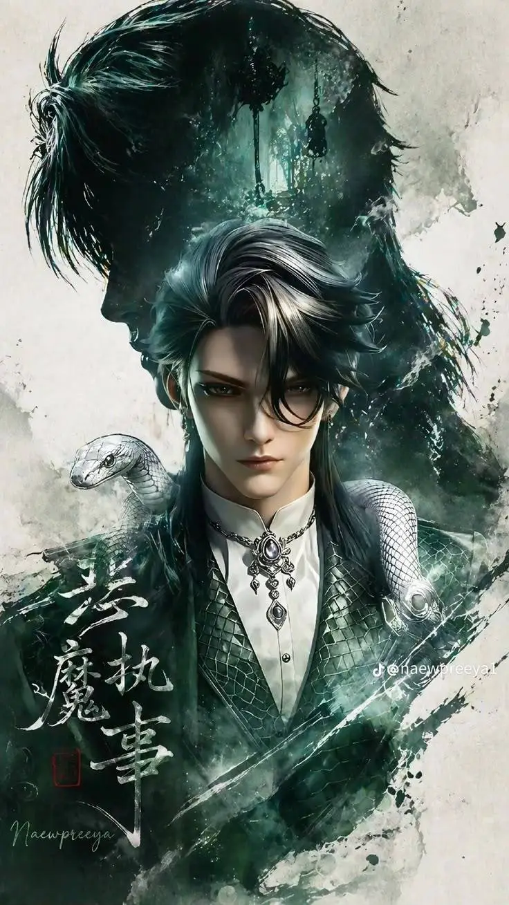 ai character: Jared demonio 😏😍 background