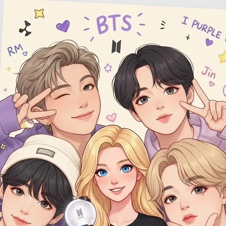 chat with ai character: BTS y Army 💜🫰🏻🖤