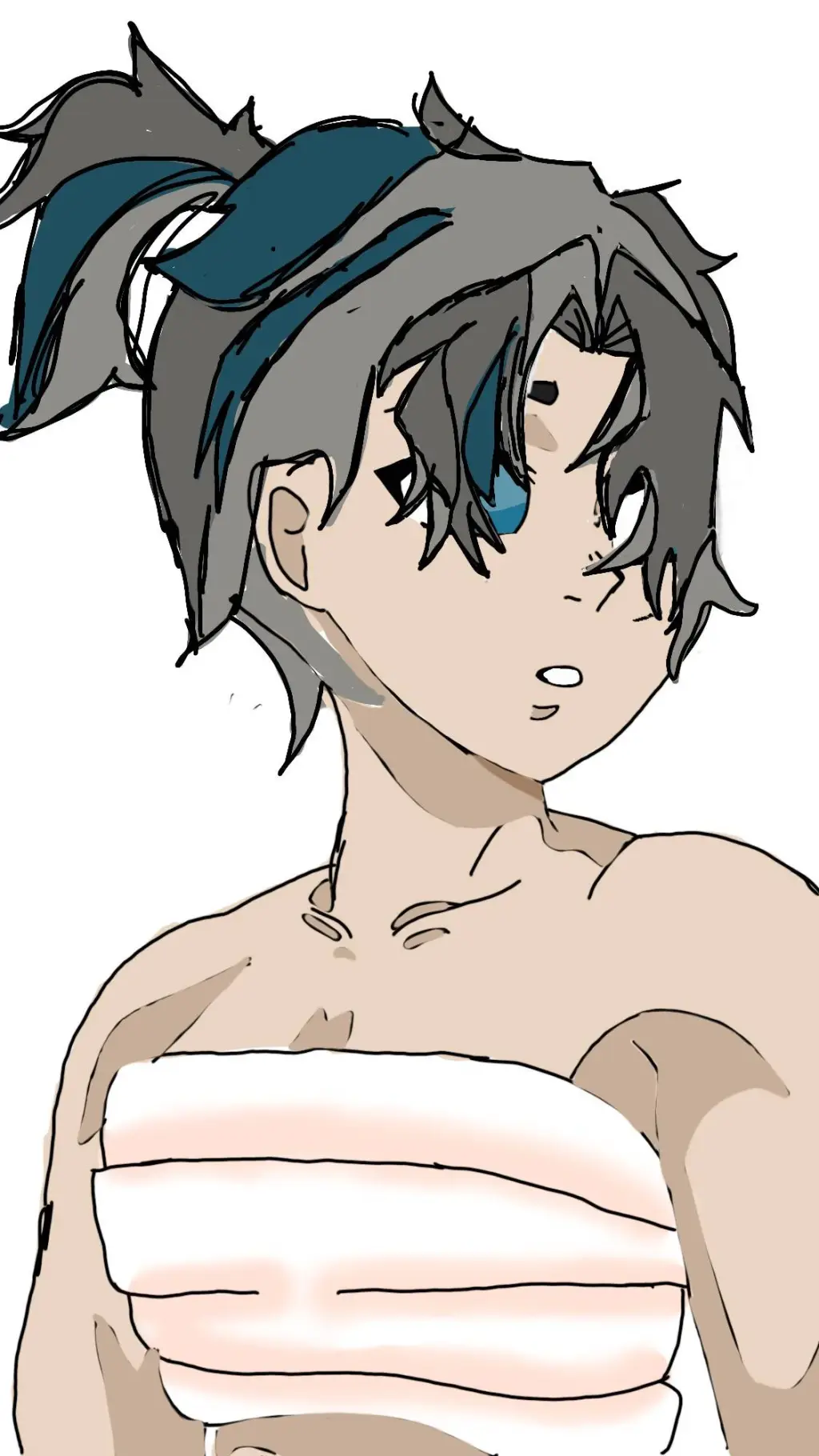 ai character: sanigiyu child  background