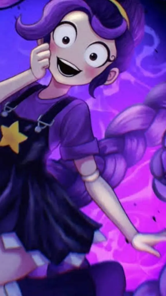 ai character: lily 💜💜 background