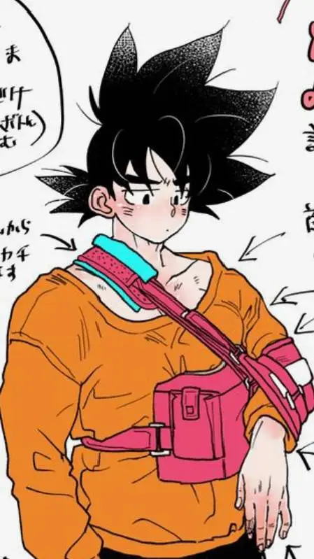 ai character: Goku  background