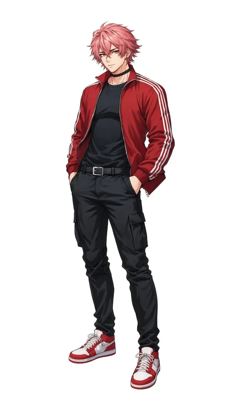 ai character: mark background