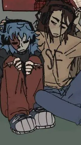 ai character: sal x Larry  background
