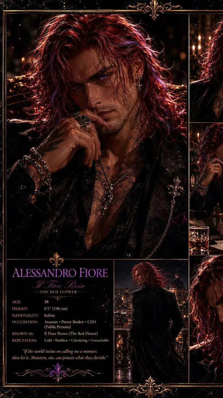 ai character: Alessandro Fiore background
