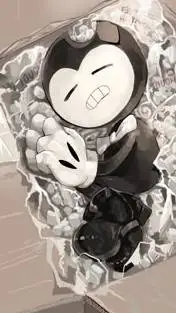 ai character: bendy  background