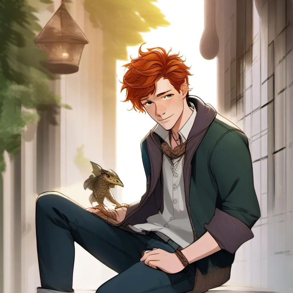 chat with ai character: Charlie Weasley 