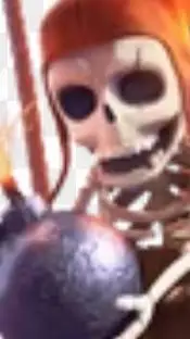ai character: Skeleton Man background