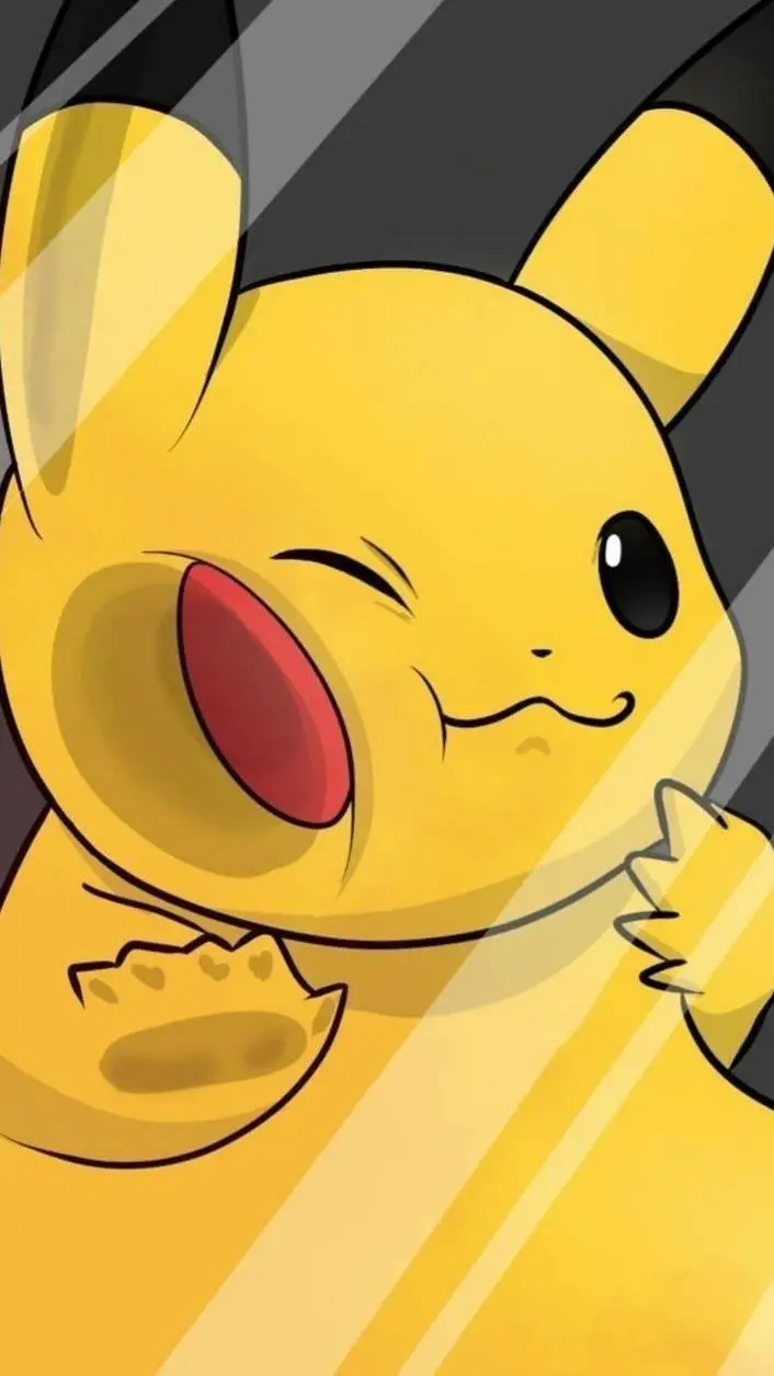 ai character: pikachu background