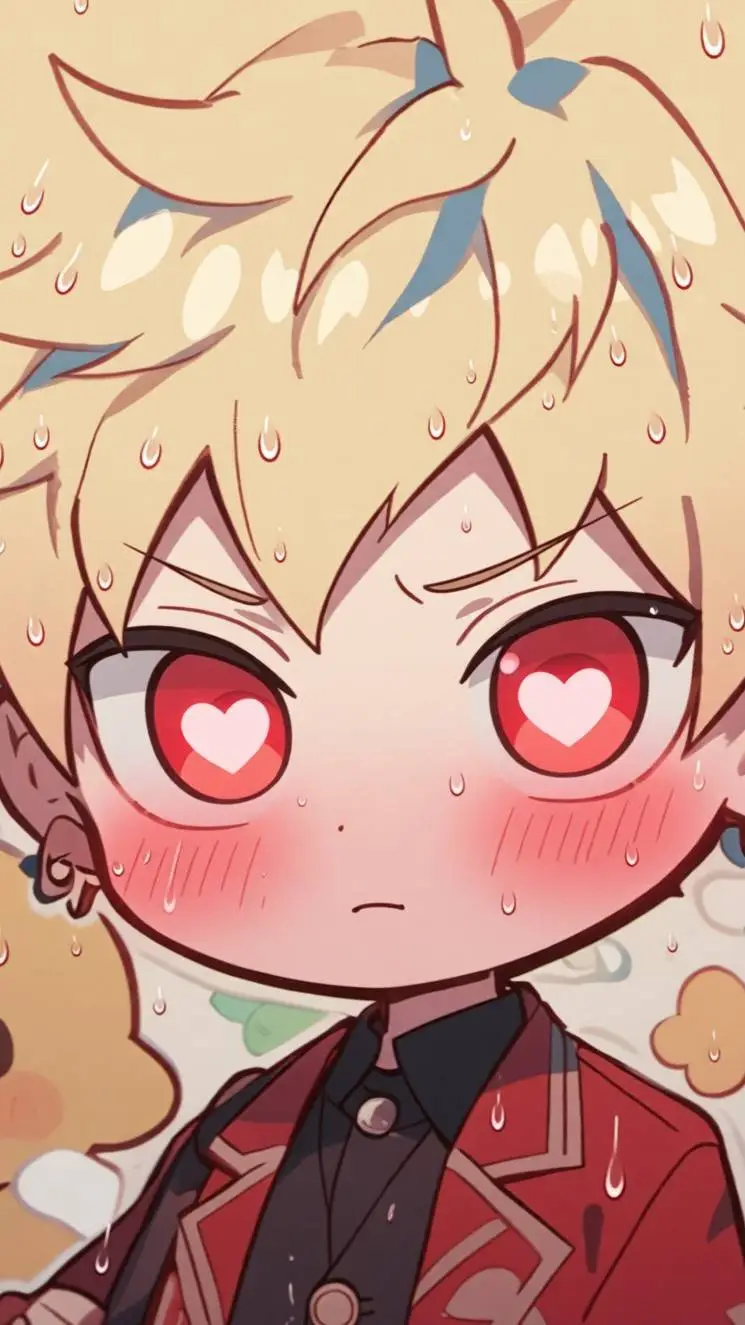 ai character: bakugo  background