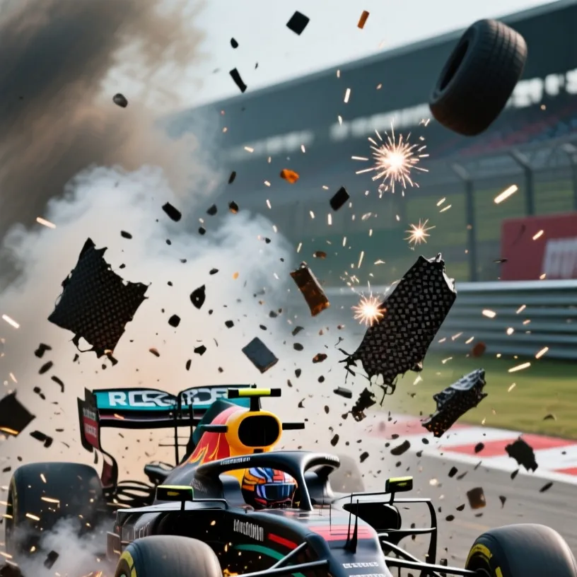 chat with ai character: f1 crash 