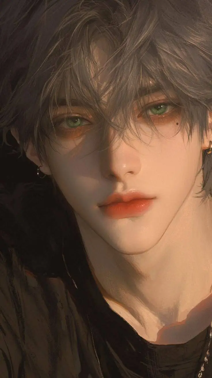 ai character: Asher_☆ background