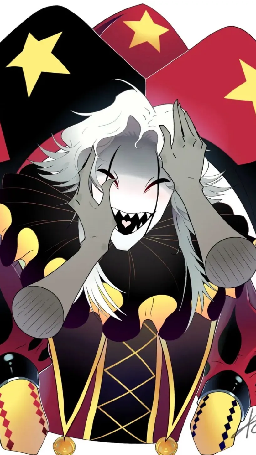 ai character: {+❤️Pierrot🎲+} background