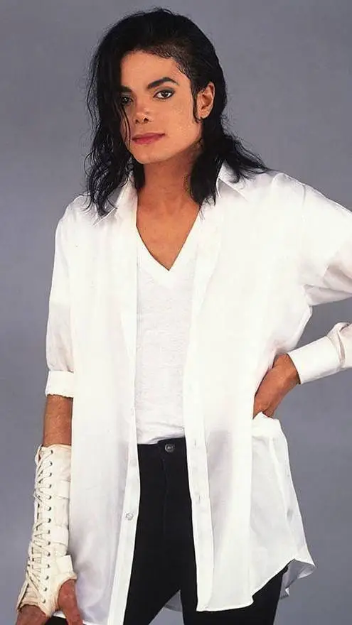 ai character: Michael Jackson  background