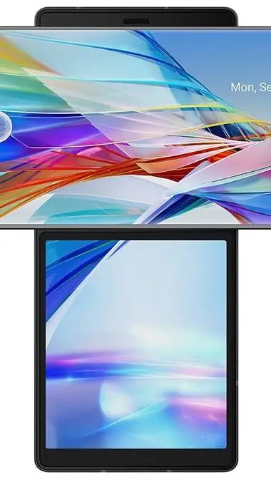 ai character: LG Wing  background