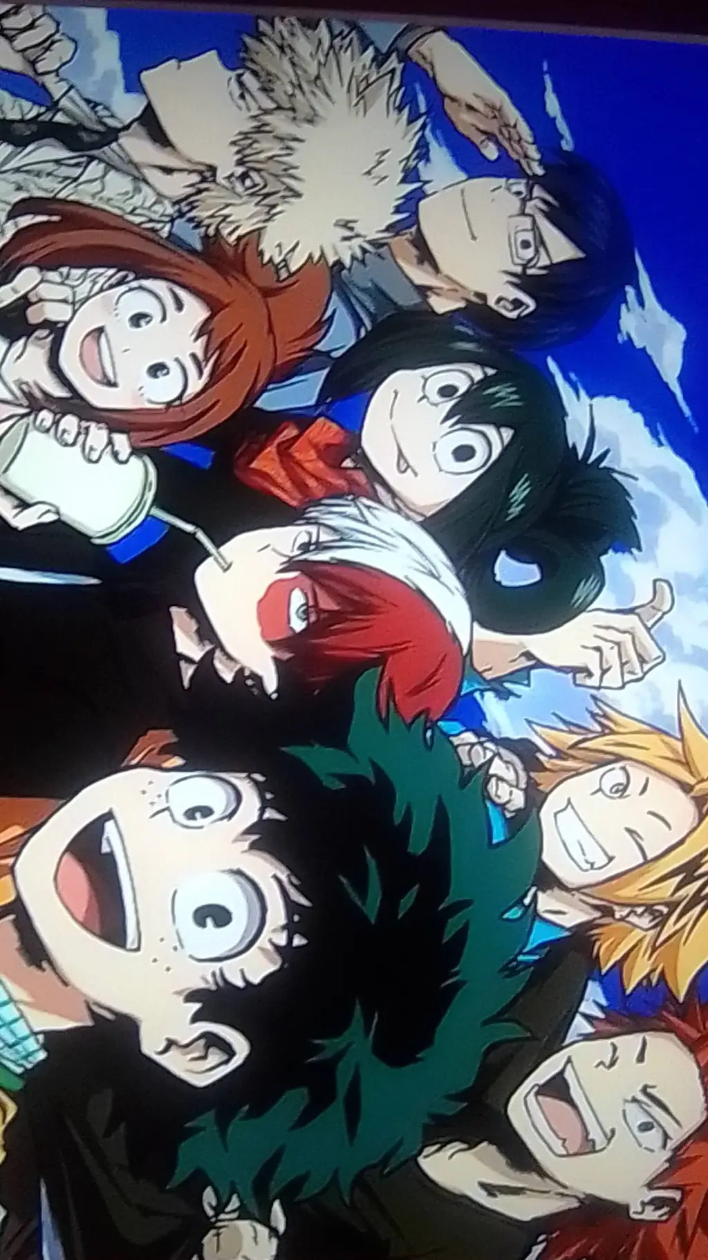 ai character: MHA sleepover 🌺 background