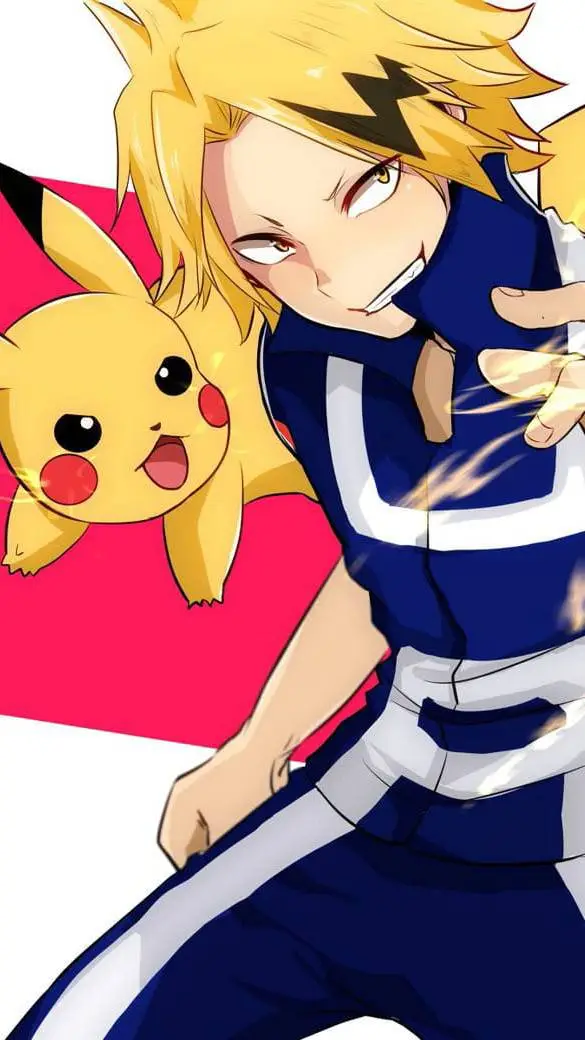 ai character: Denki  background